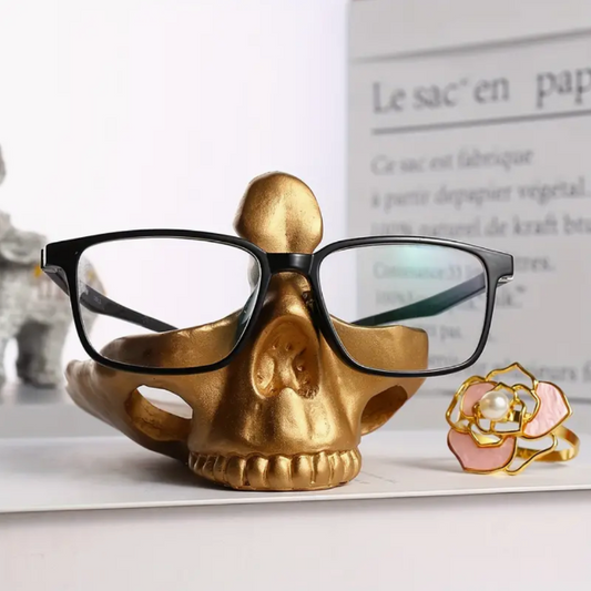 Skull Glasses and Jewelry Holder